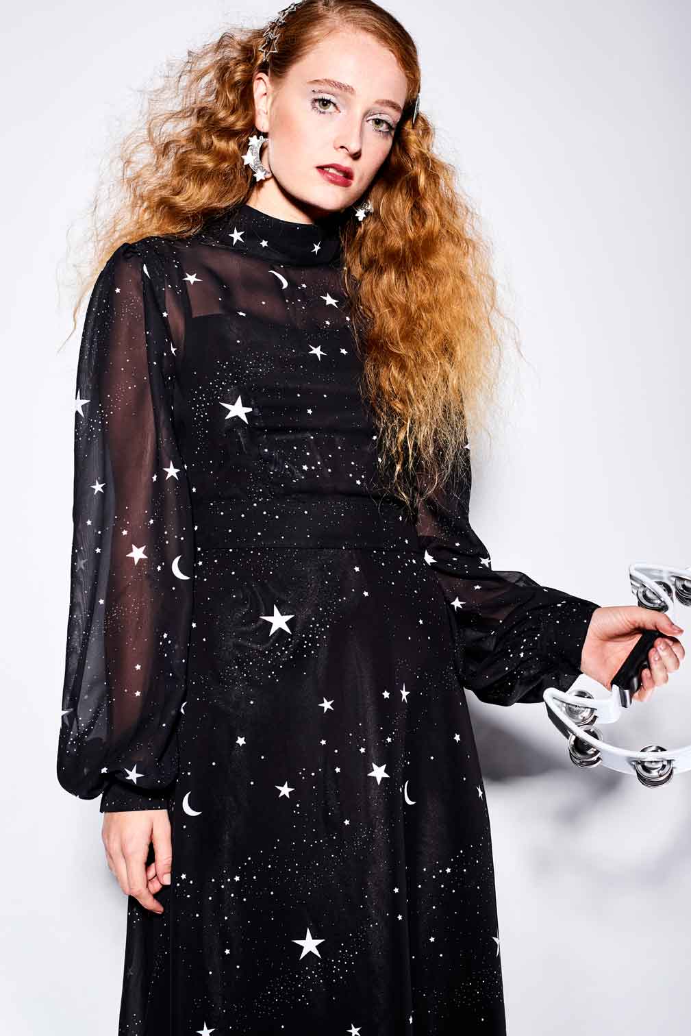 Space Oddity Moon Hoops