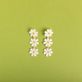 The Triple Daisy Stud Earrings