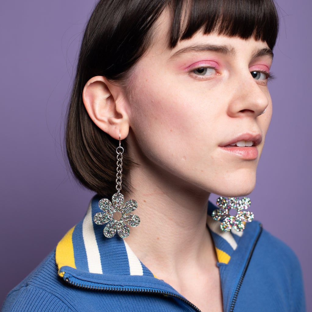The Hazey Dazey Chain Earrings