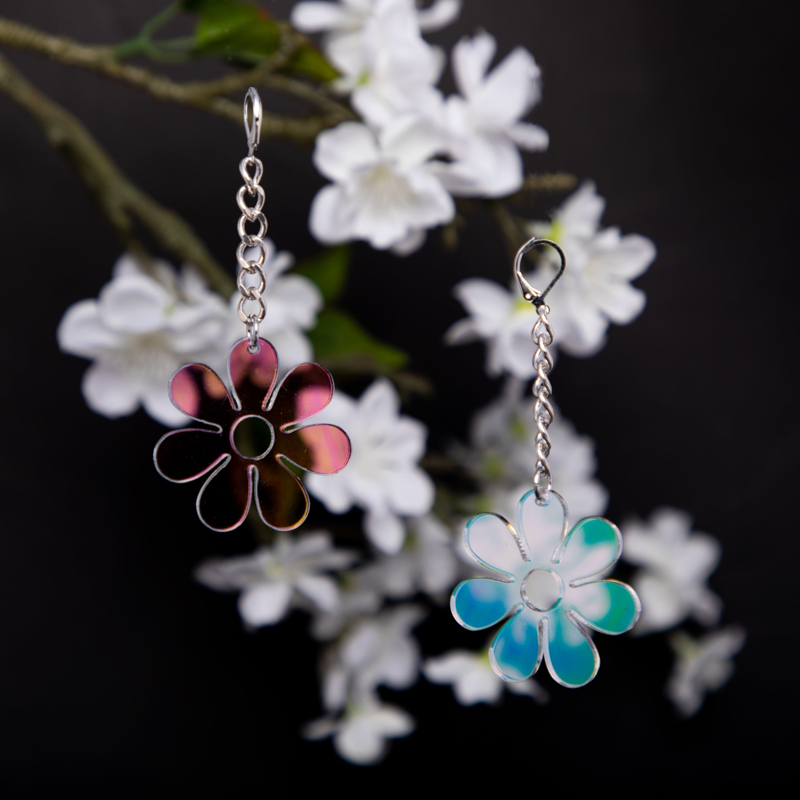 The Hazey Dazey Chain Earrings