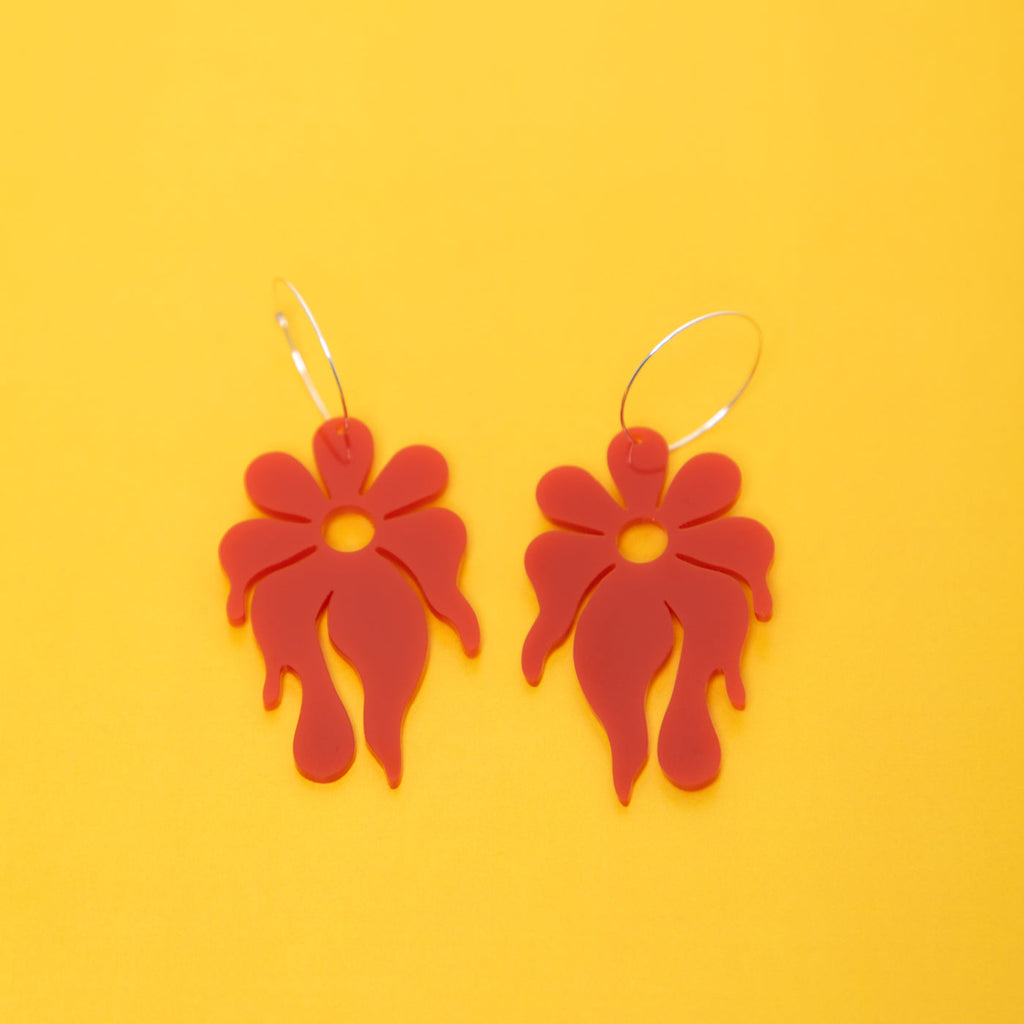 The MindFlower Hoop Earring