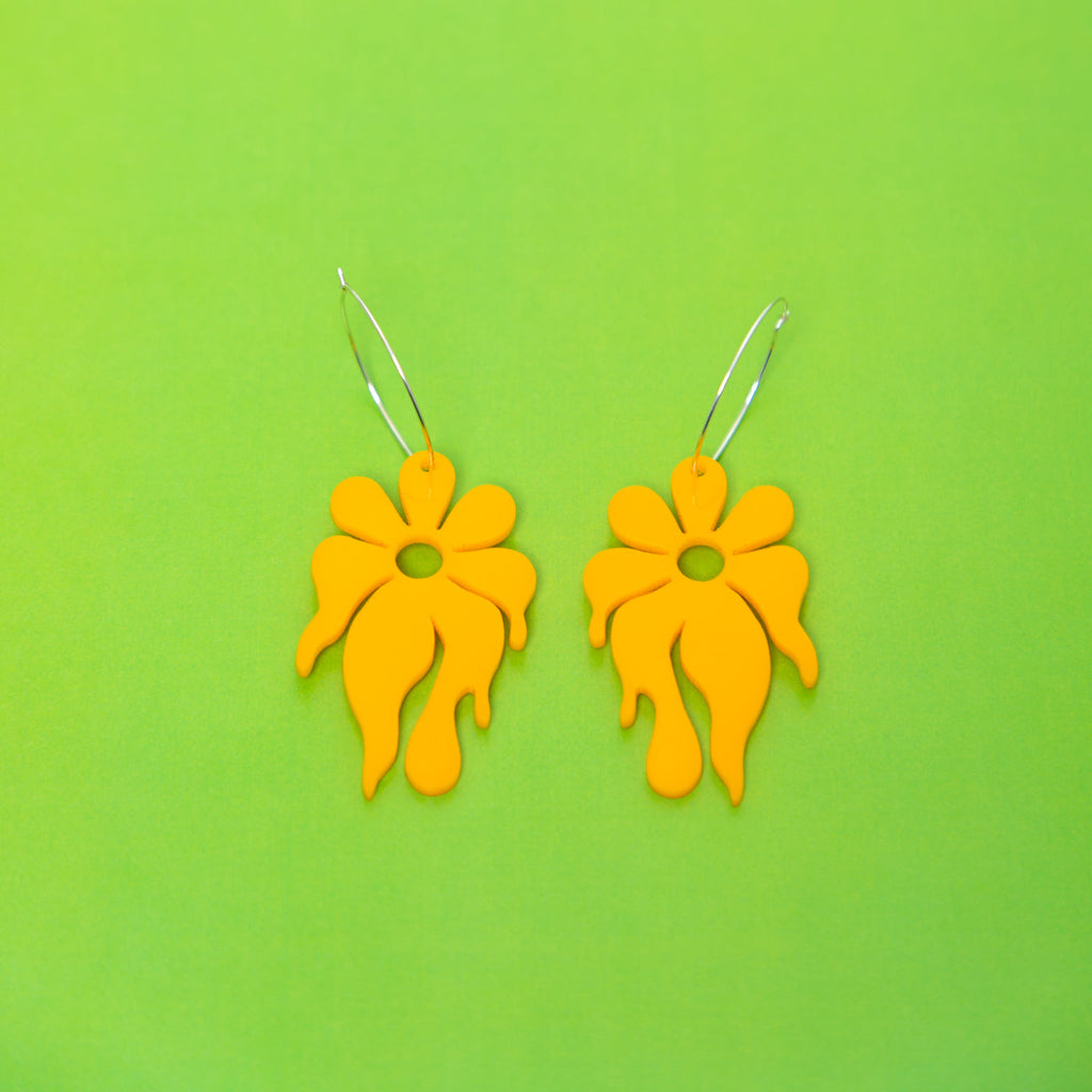The MindFlower Hoop Earring