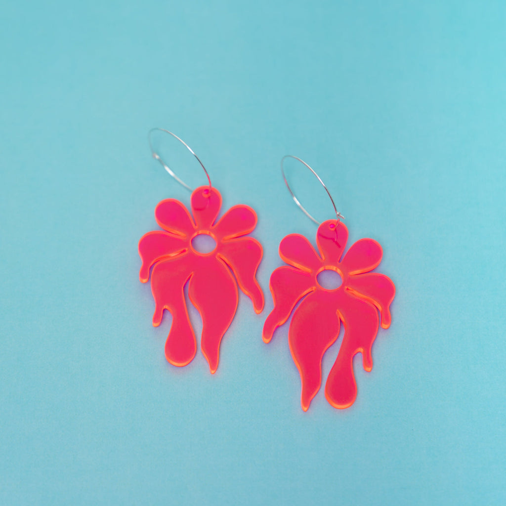 The MindFlower Hoop Earring
