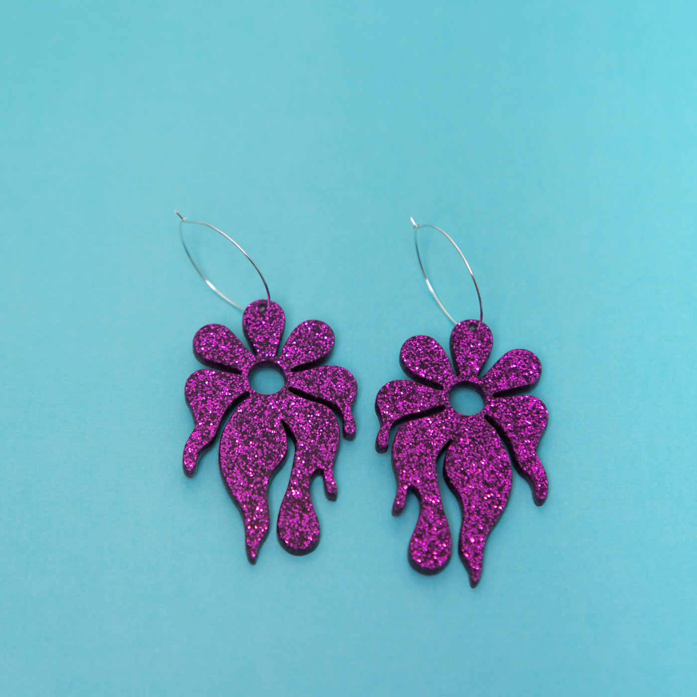 The MindFlower Hoop Earring