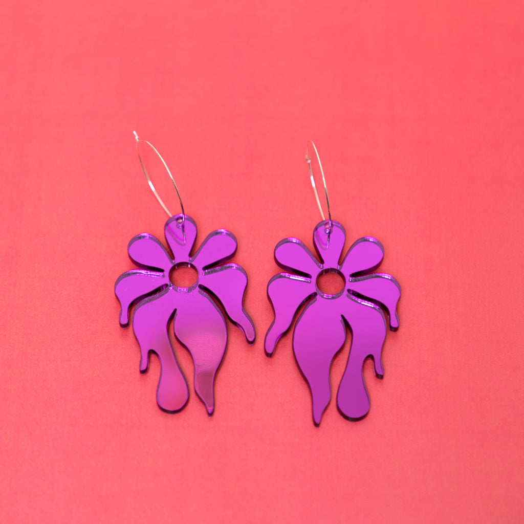The MindFlower Hoop Earring