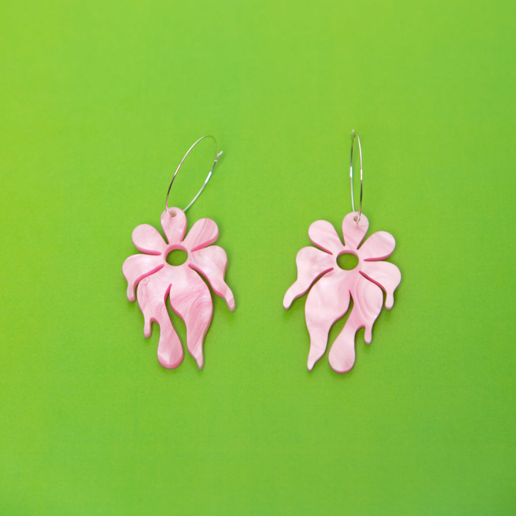 The MindFlower Hoop Earring