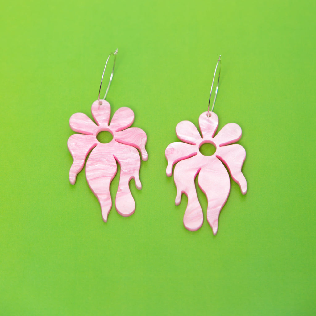 The MindFlower Hoop Earring