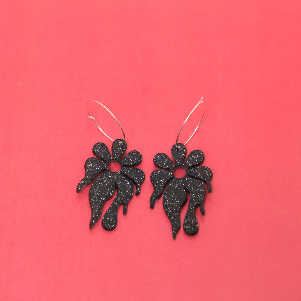 The MindFlower Hoop Earring