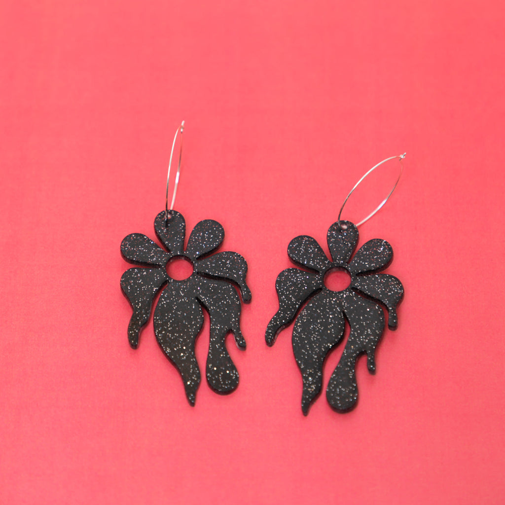 The MindFlower Hoop Earring