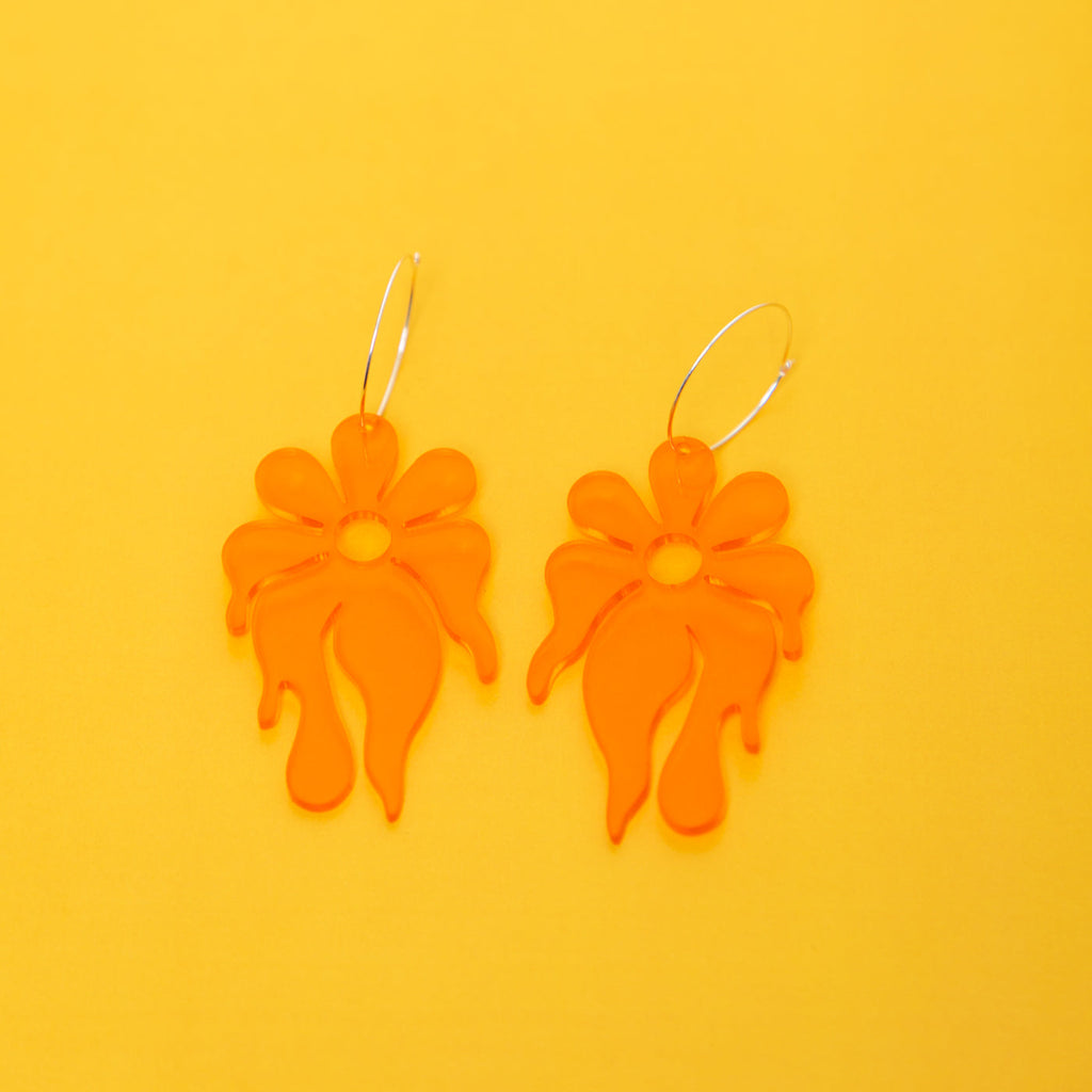 The MindFlower Hoop Earring