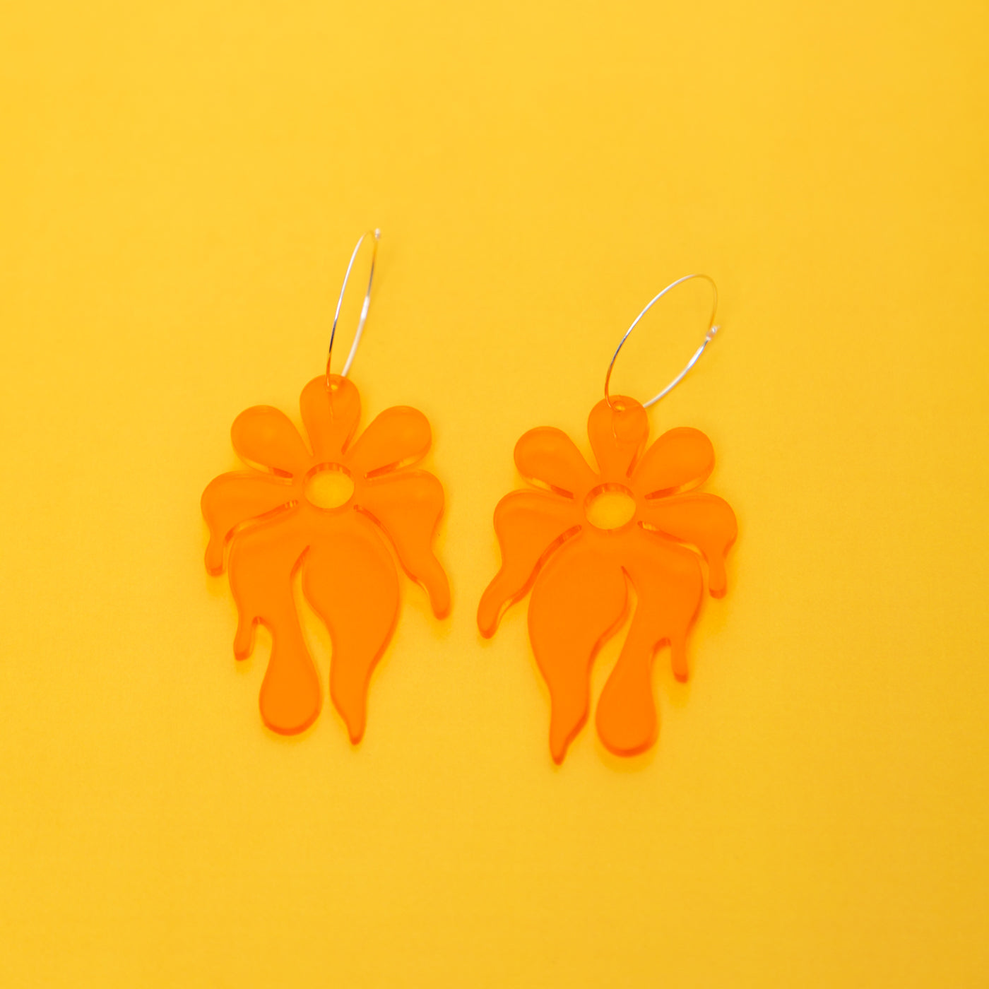 The MindFlower Hoop Earring