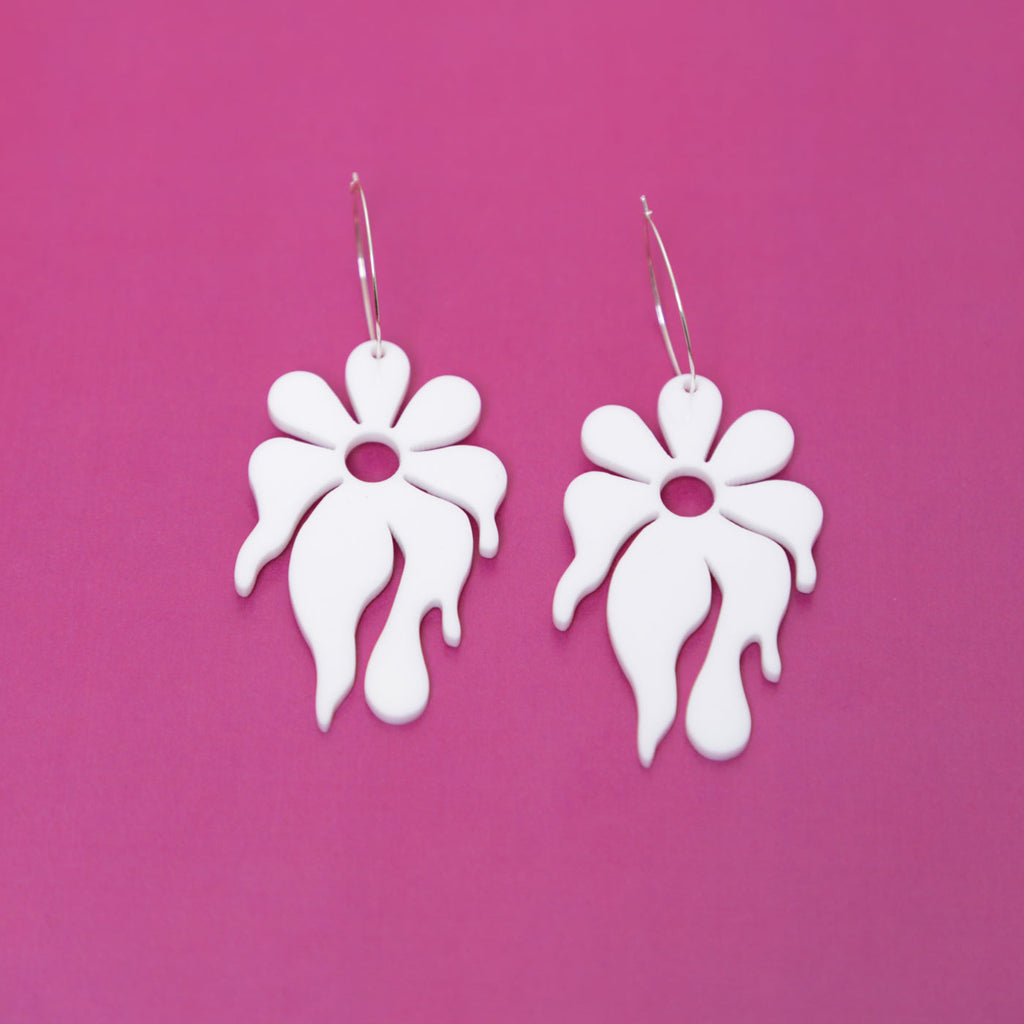 The MindFlower Hoop Earring