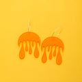 Melting Moon Hoop Earring