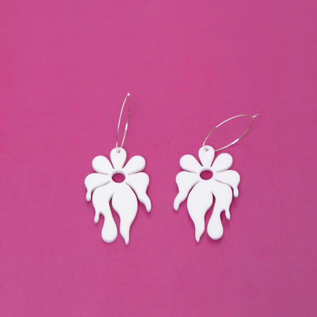 The MindFlower Hoop Earring