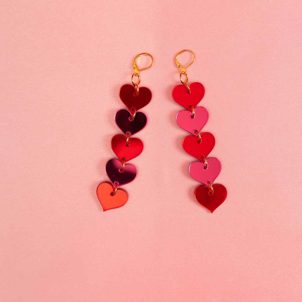 Love Chain Dangle Earrings