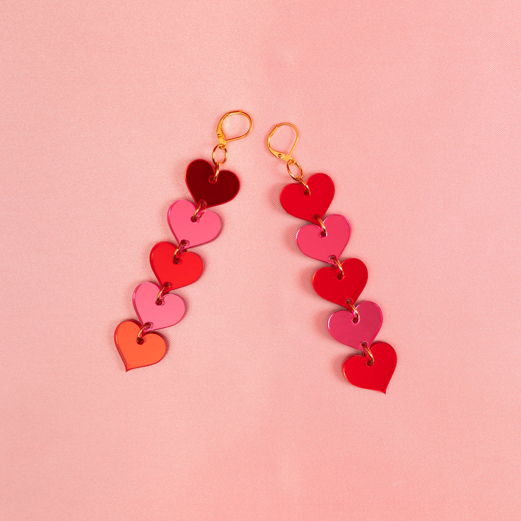 Love Chain Dangle Earrings