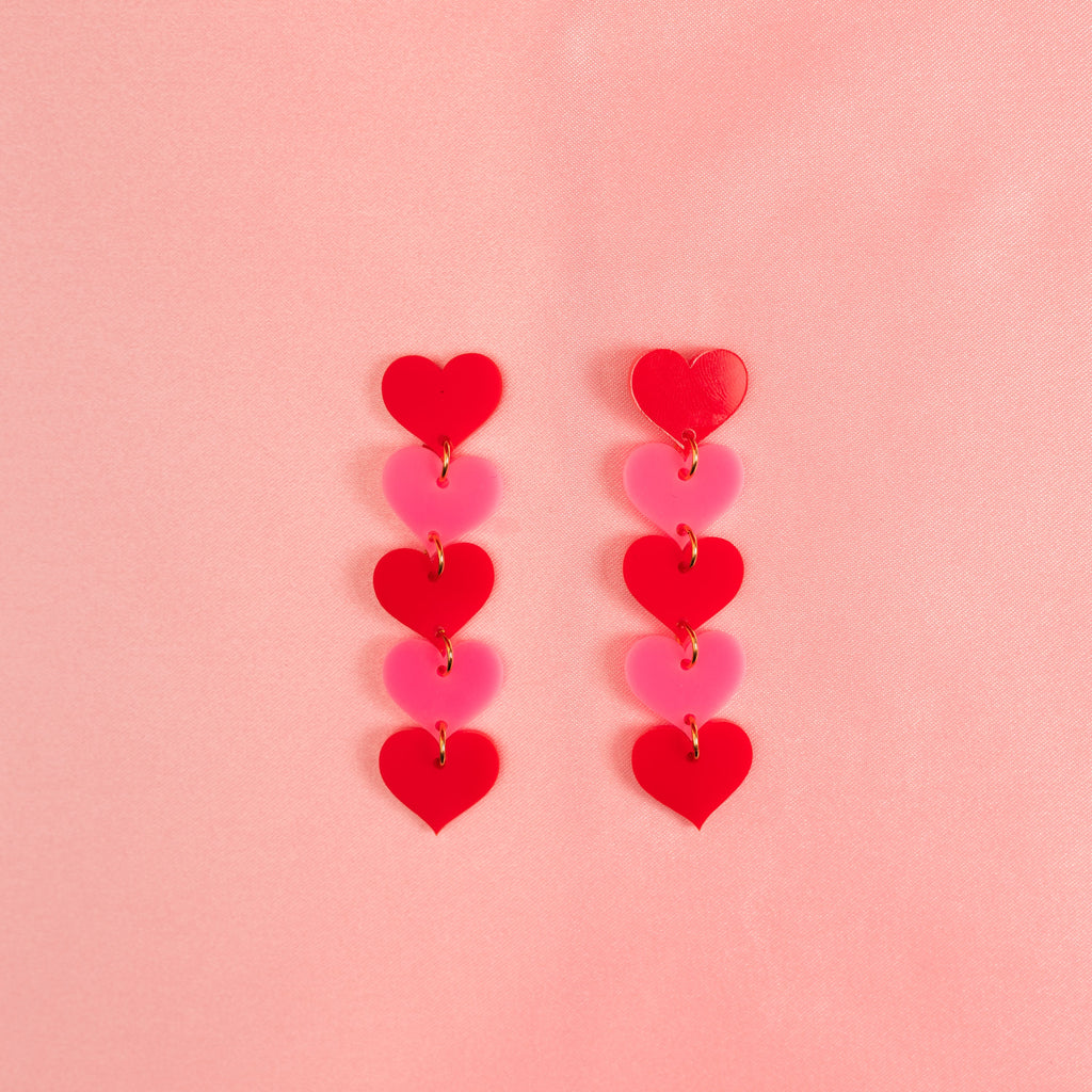 Love Chain Stud Earrings
