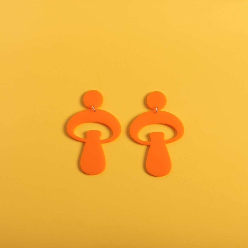 The Alice Mushroom Stud Earrings