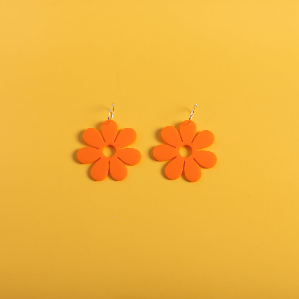 The Hazey Dazey Hoop Earrings