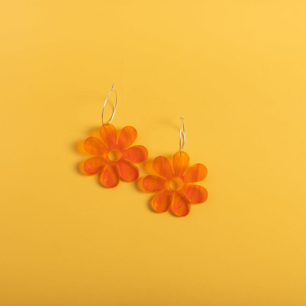 The Hazey Dazey Hoop Earrings