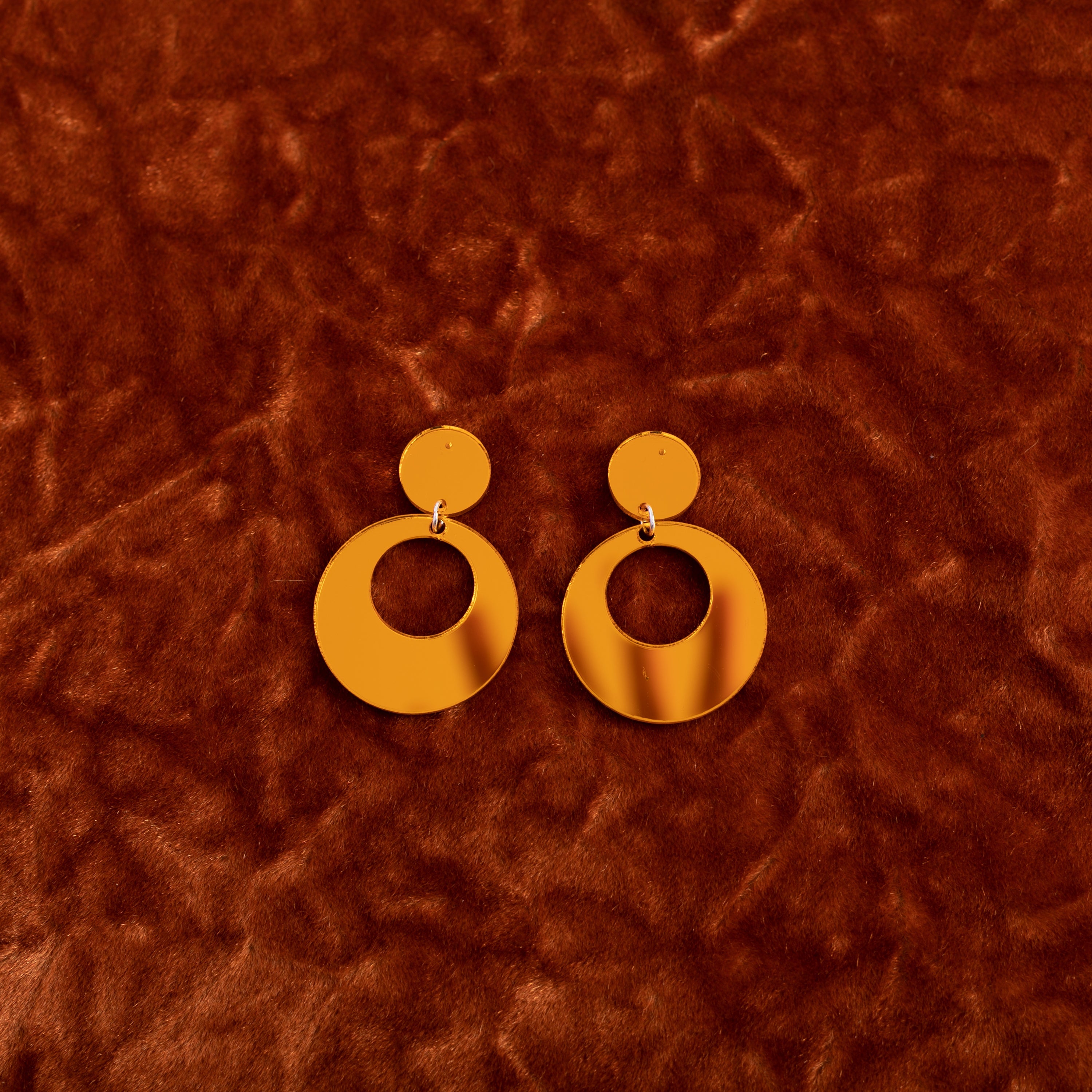 Oh Mod! Hanging Stud Earrings
