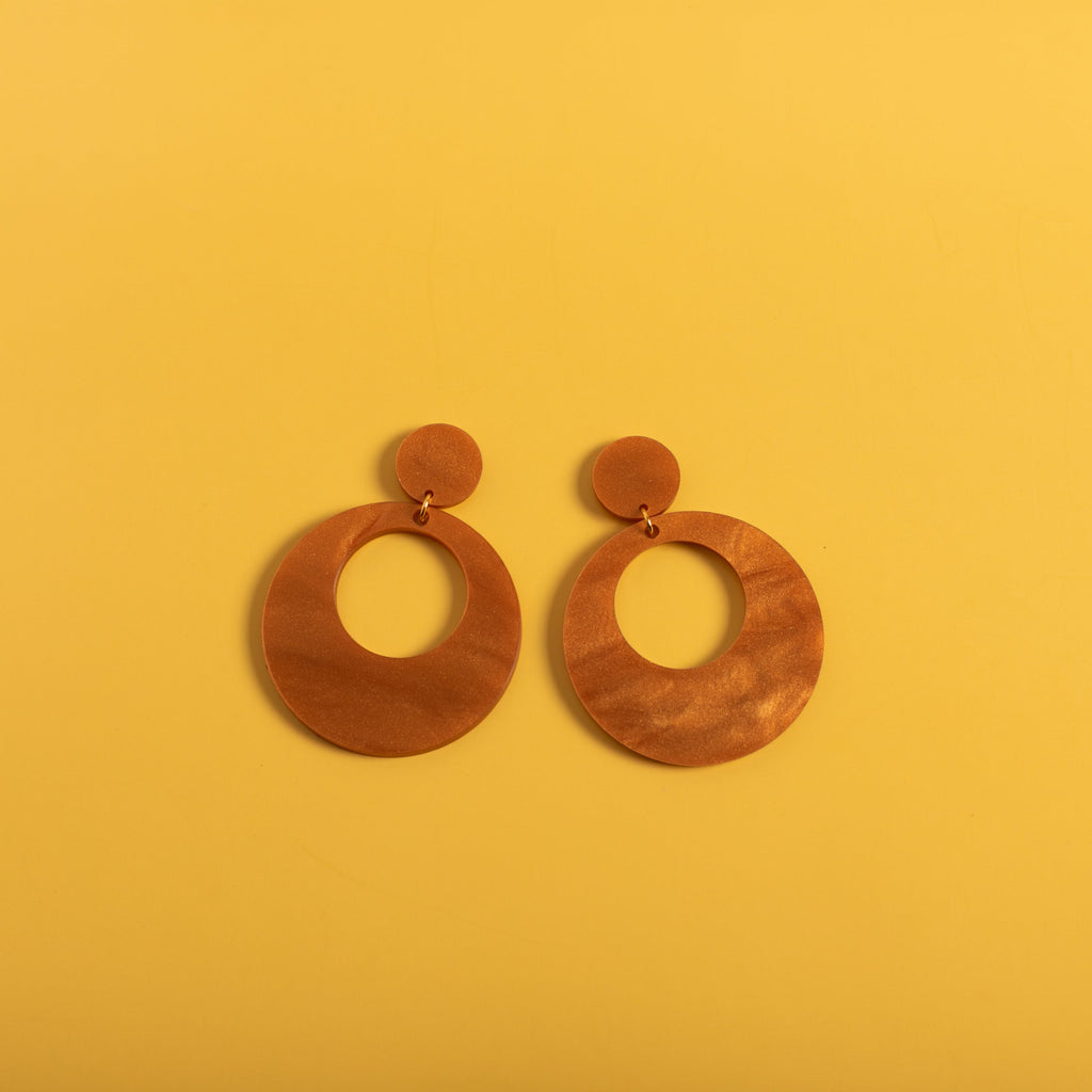 Oh Mod! Hanging Stud Earrings