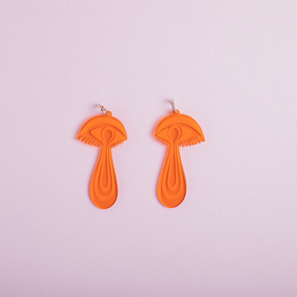 The Mind's Eye Engrave Hoop Earrings
