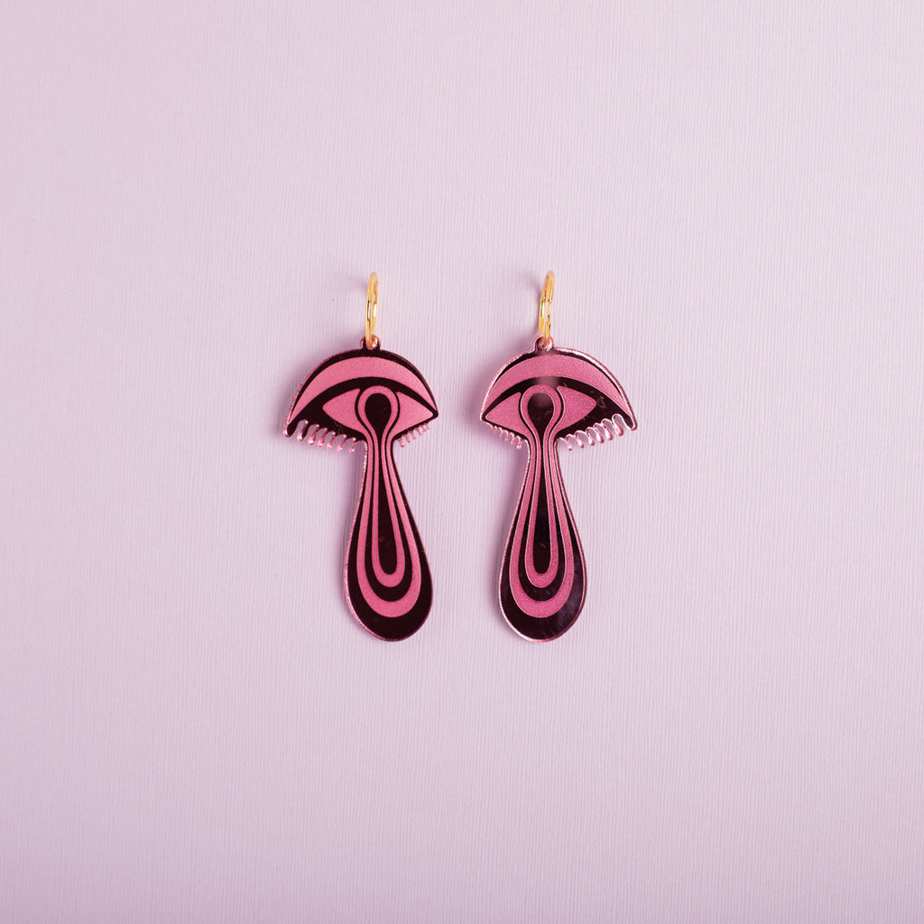The Mind's Eye Engrave Hoop Earrings