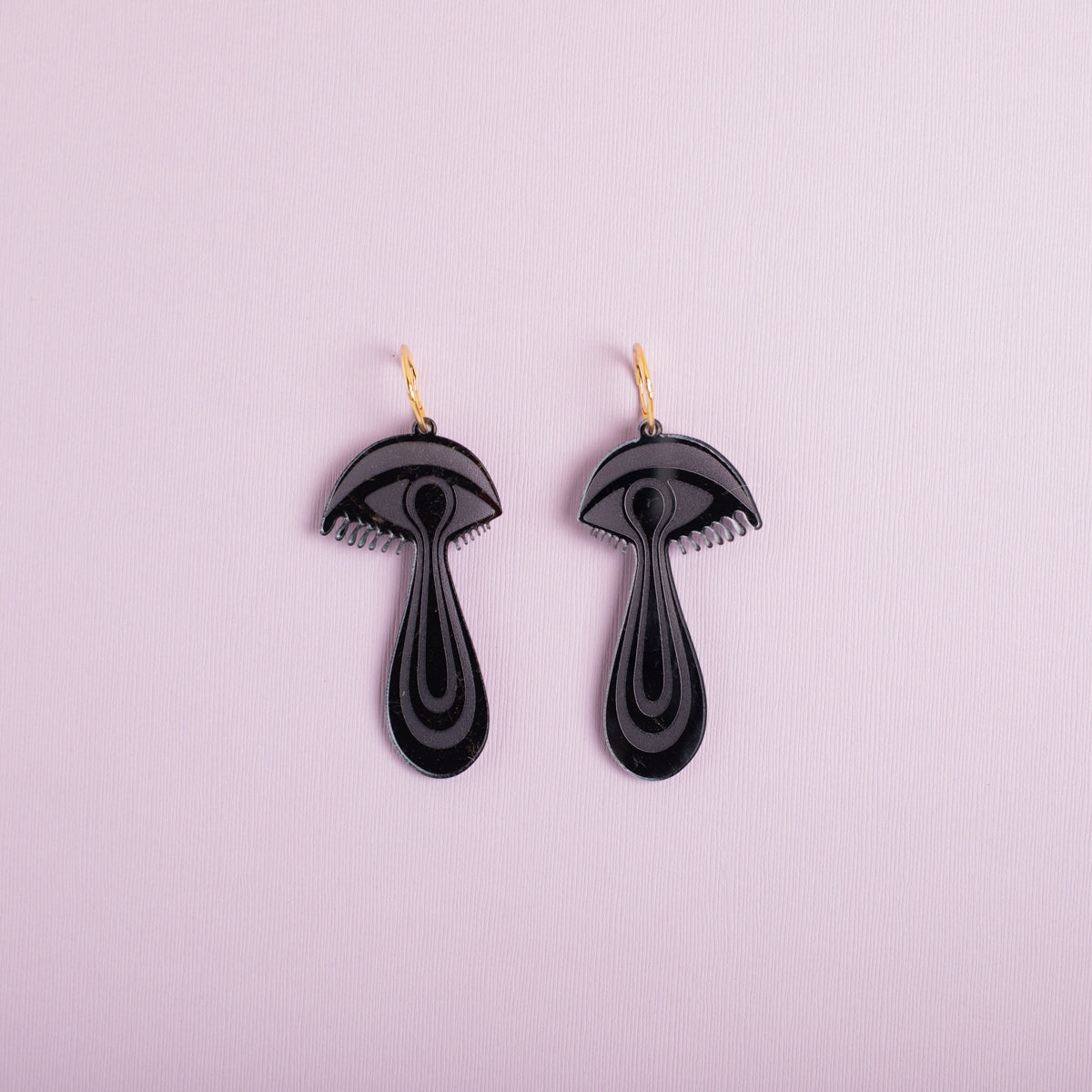 The Mind's Eye Engrave Hoop Earrings