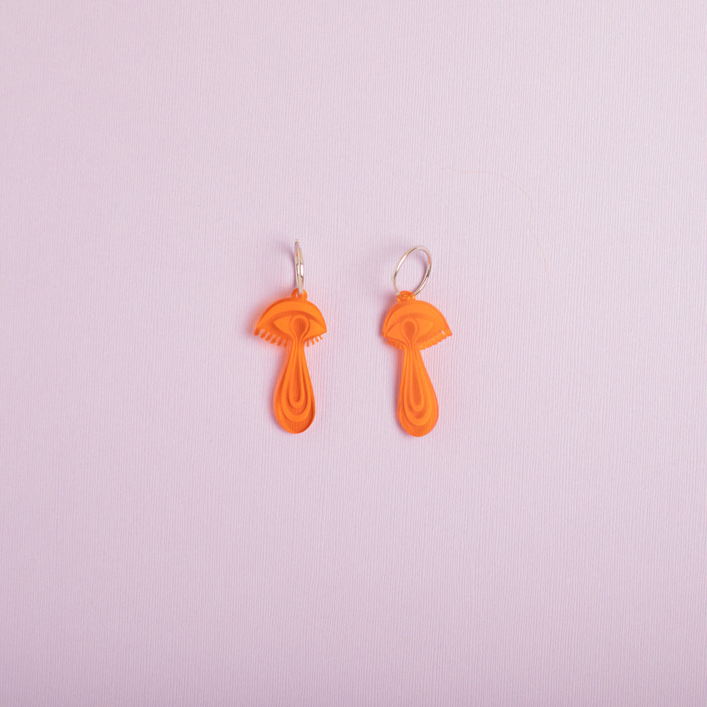 The Mind's Eye Engrave Hoop Earrings