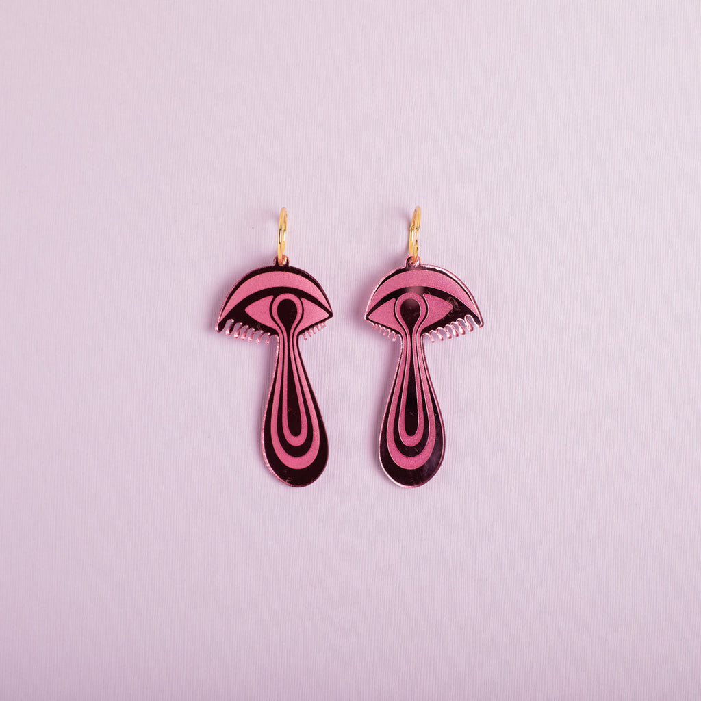 The Mind's Eye Engrave Hoop Earrings