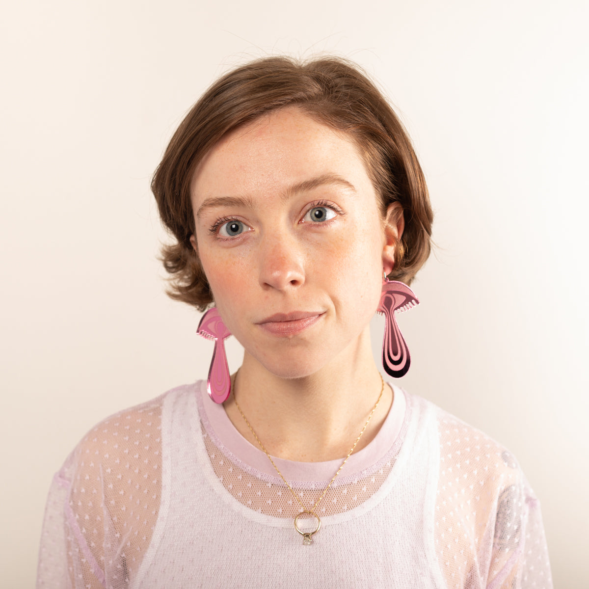 The Mind's Eye Engrave Hoop Earrings