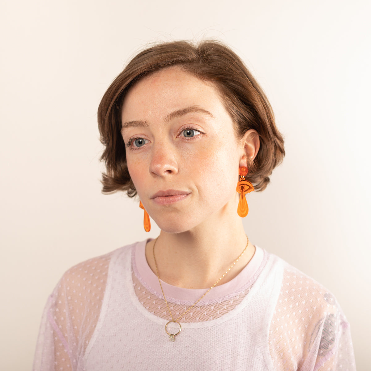 The Mind's Eye Engrave Stud Earrings