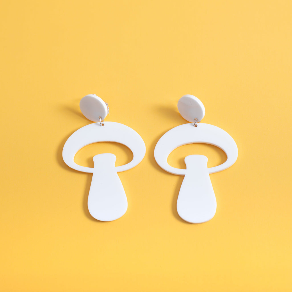 The Alice Mushroom Stud Earrings