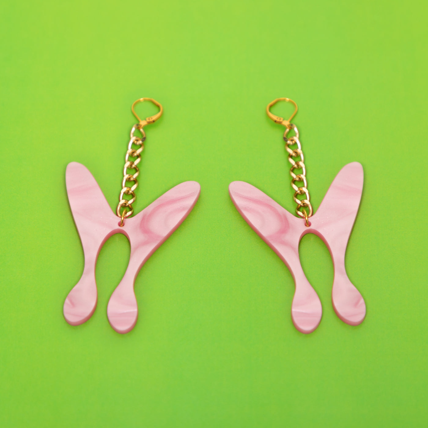 The Nova ButterFly Chain Earrings