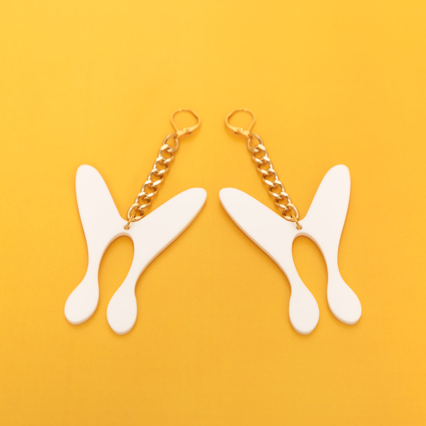 The Nova ButterFly Chain Earrings