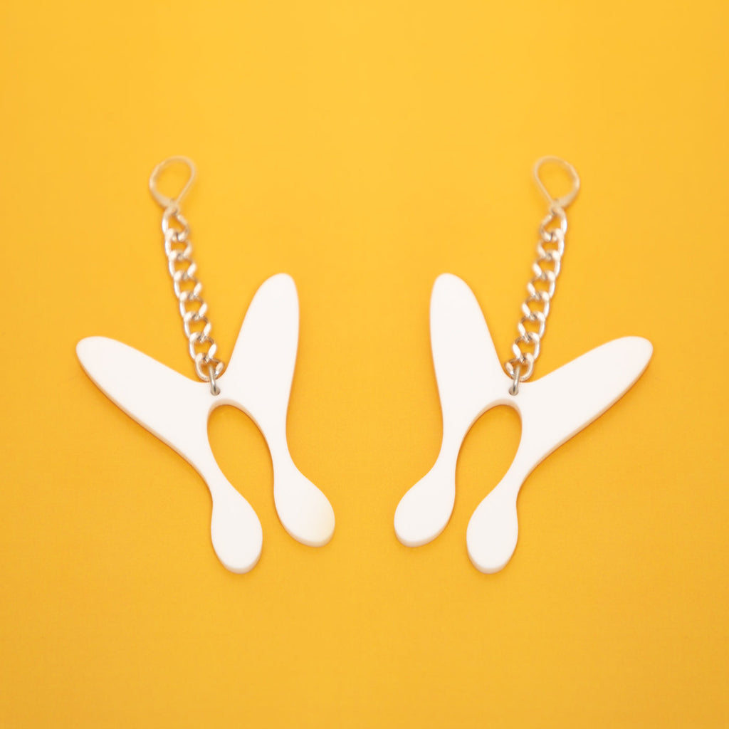 The Nova ButterFly Chain Earrings