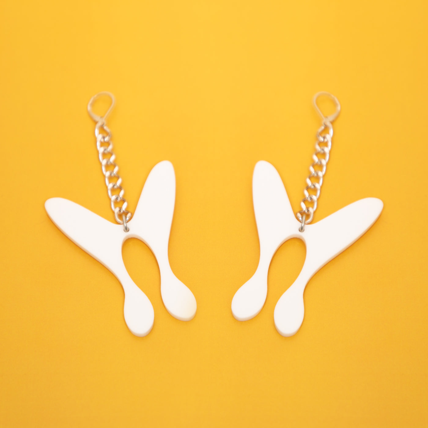 The Nova ButterFly Chain Earrings