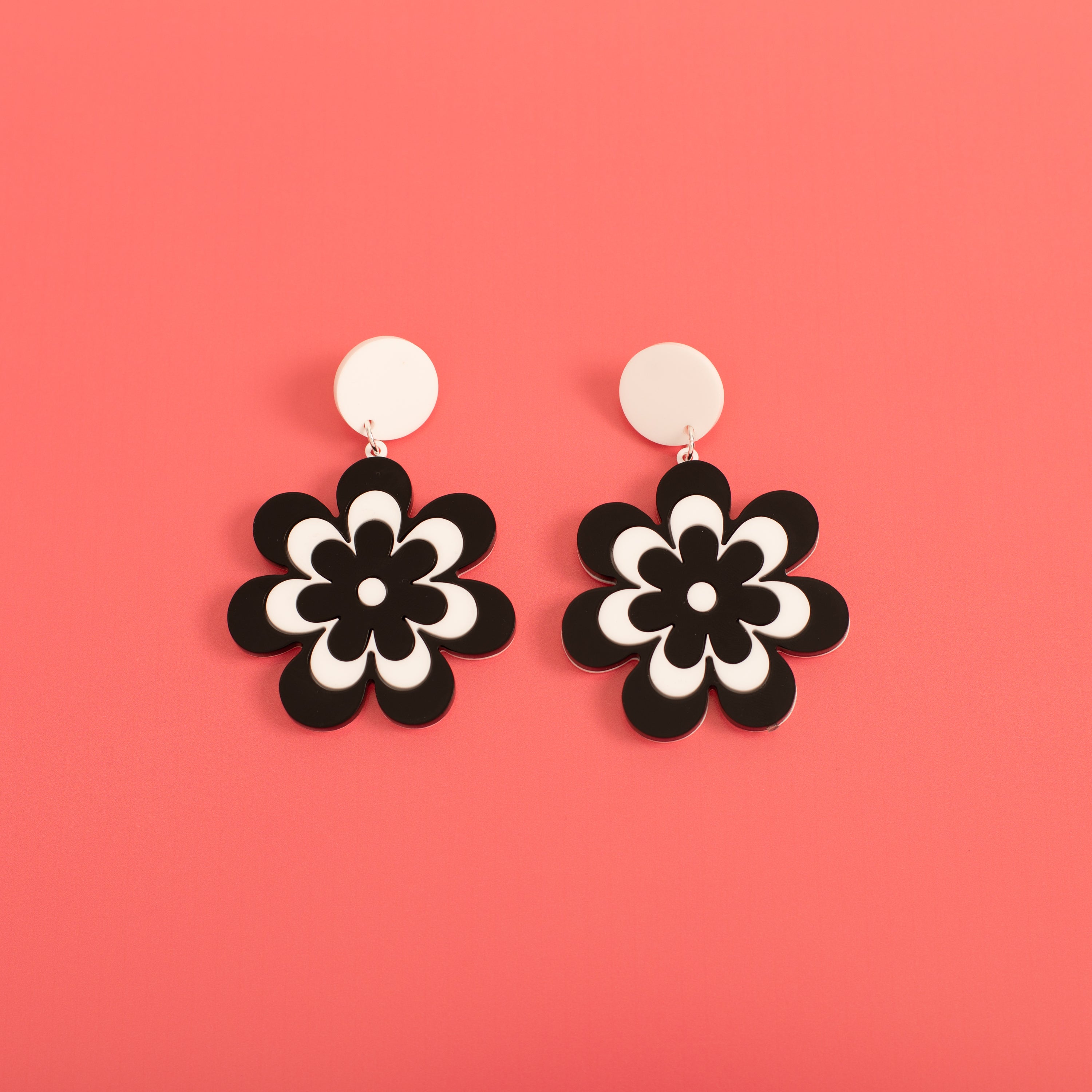 The Candy Daisy Hanging Stud Earrings