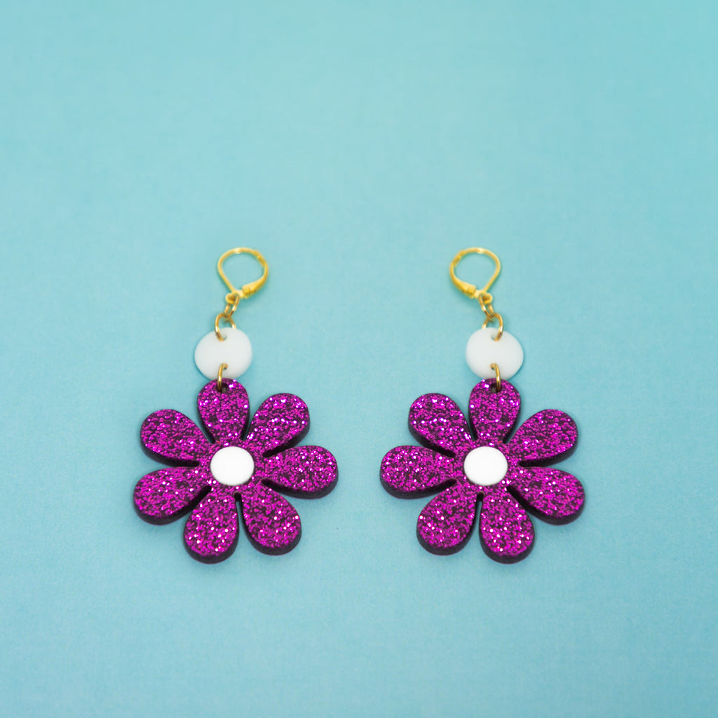 The Daisy Dot & Chain Earrings