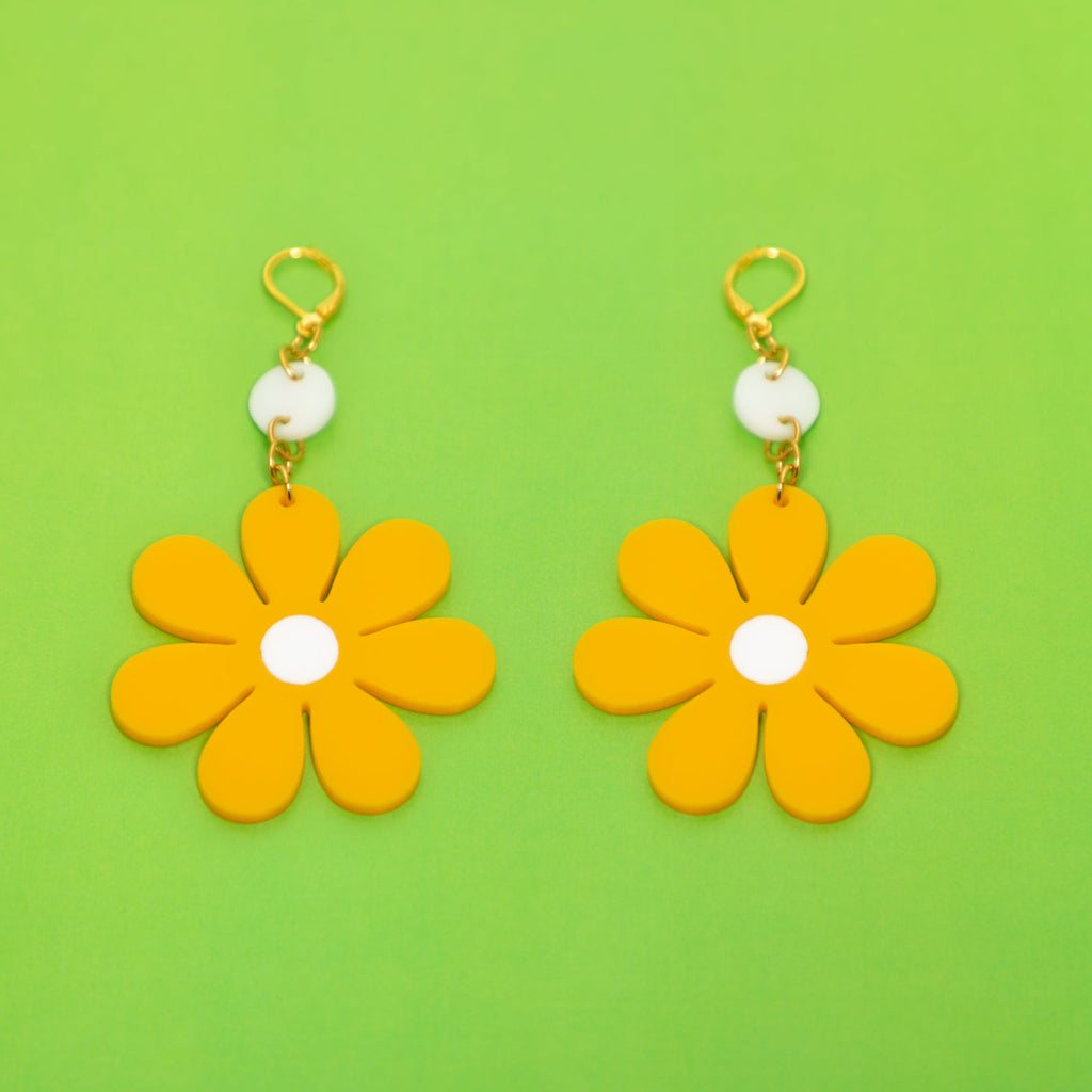 The Daisy Dot & Chain Earrings