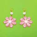 The Daisy Dot & Chain Earrings