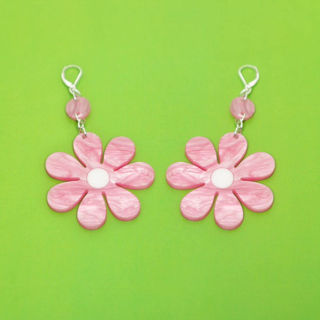 The Daisy Dot & Chain Earrings