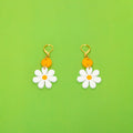 The Baby Daisy Dot & Chain Earrings