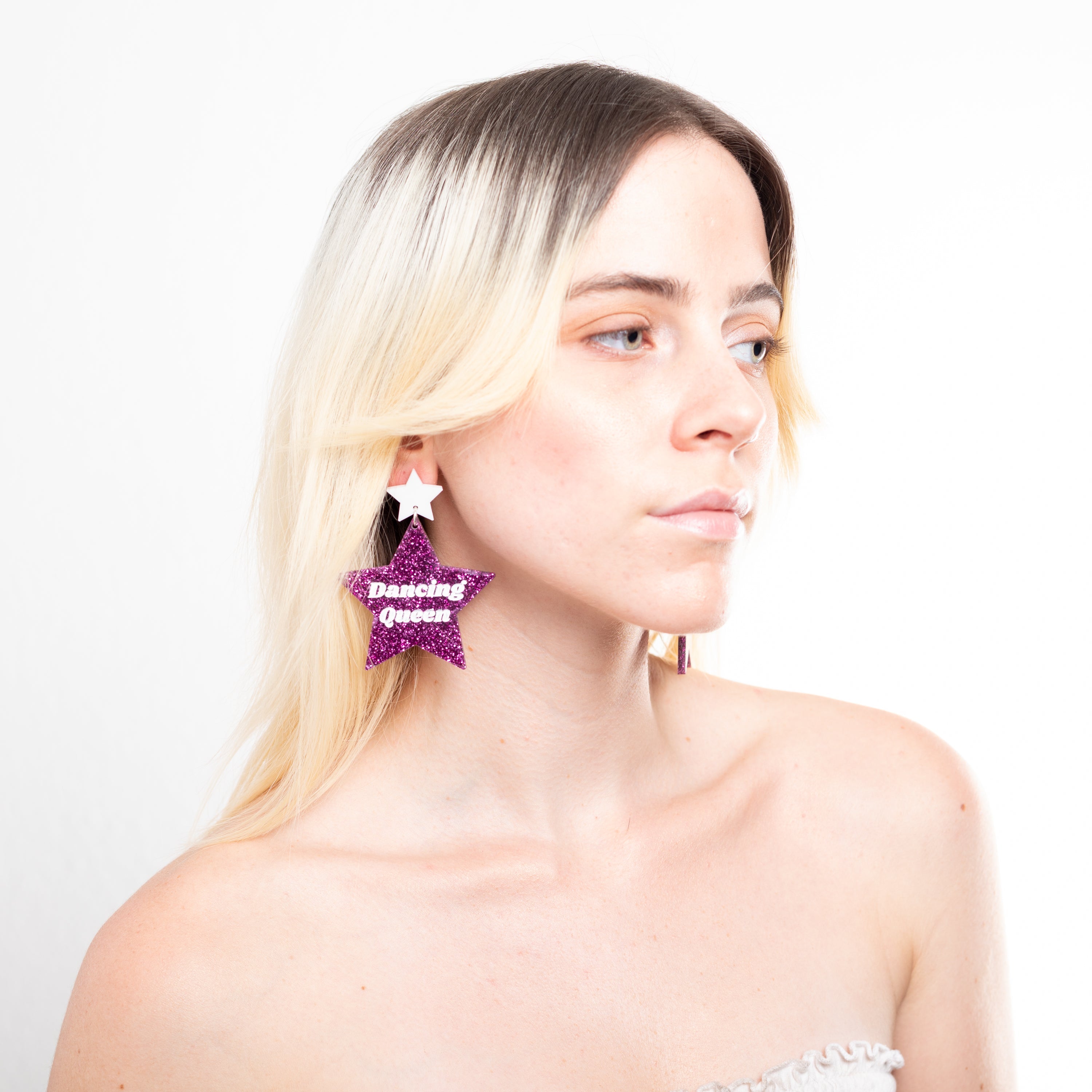 Dancing Queen Star Stud Earrings