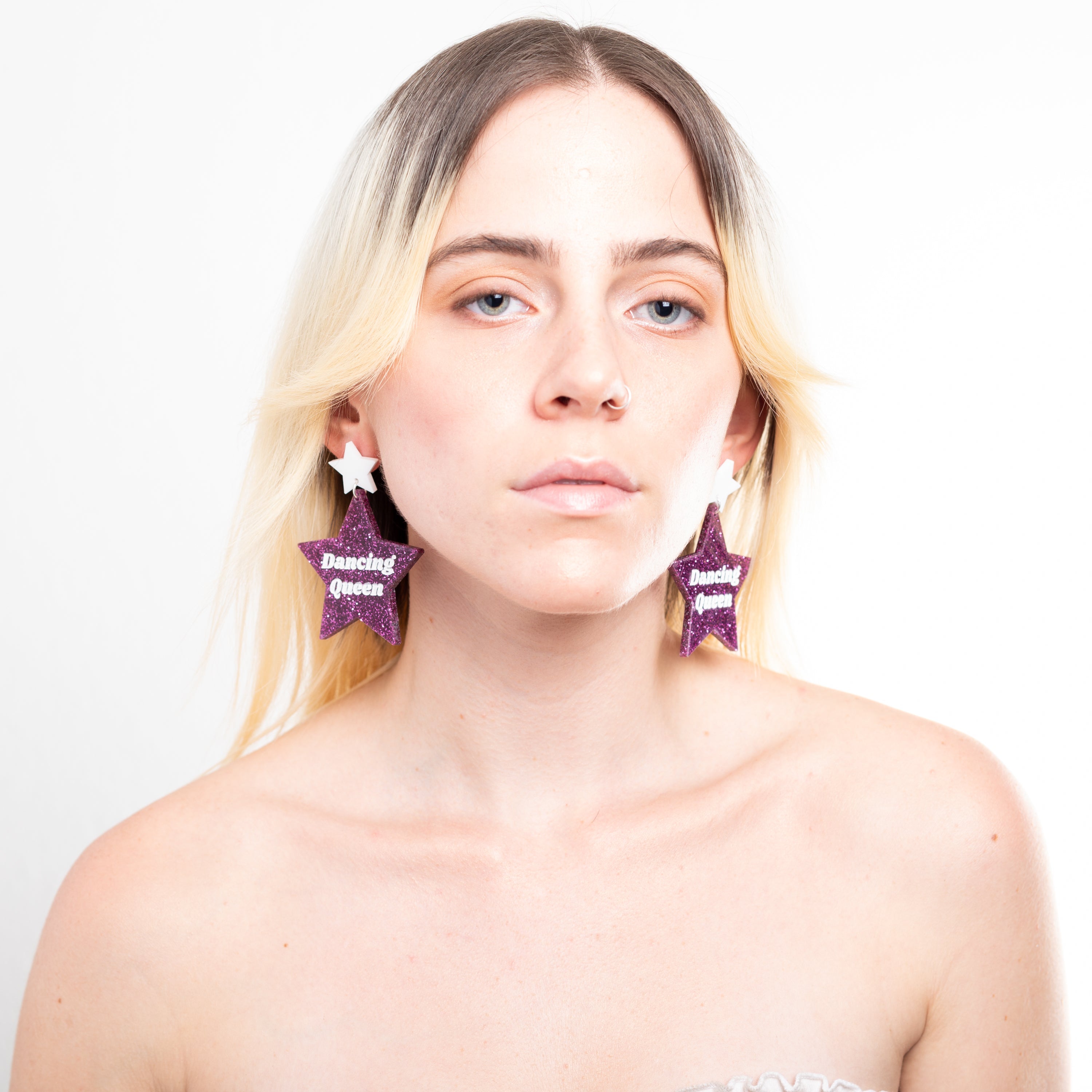 Dancing Queen Star Stud Earrings