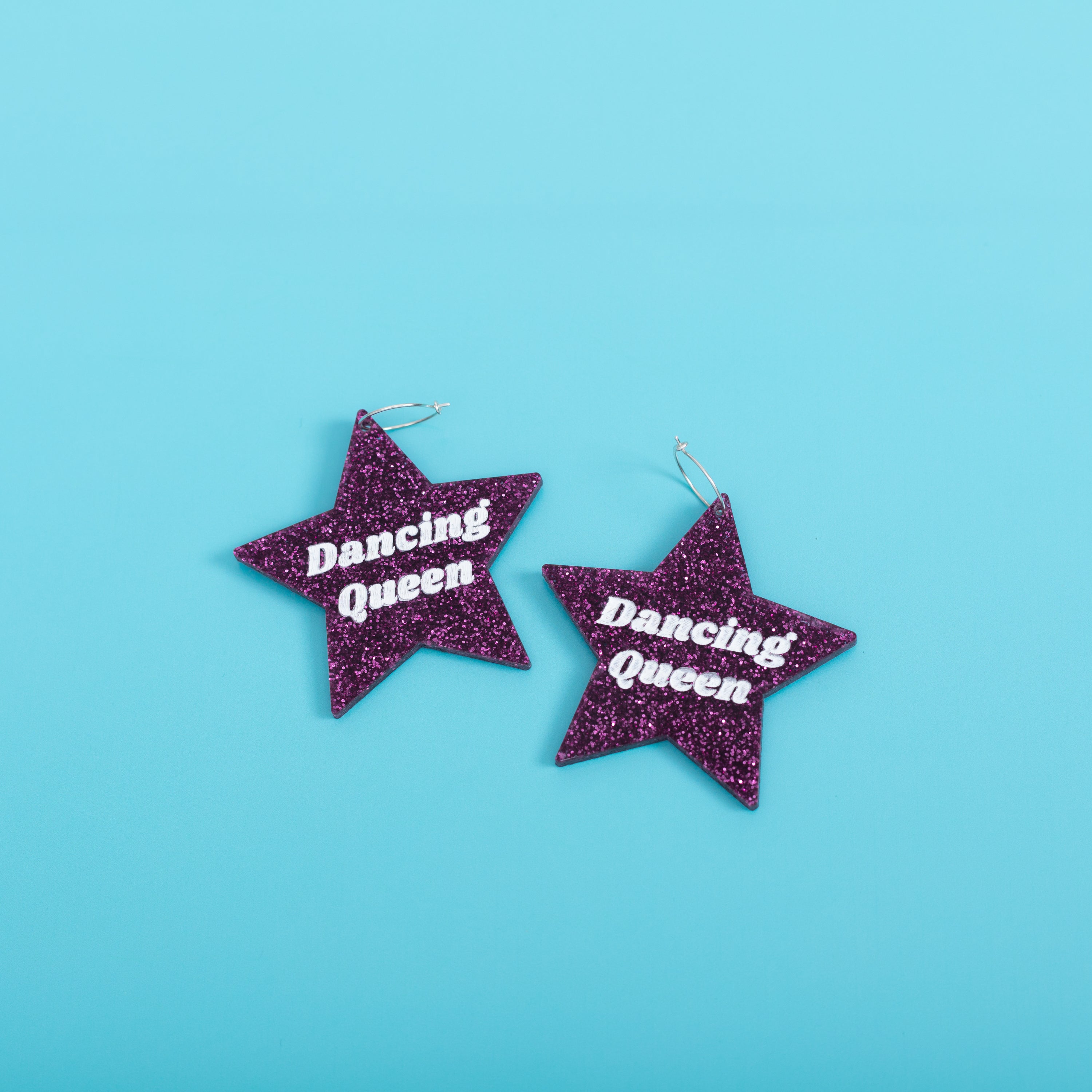 Dancing Queen Hoop Earrings