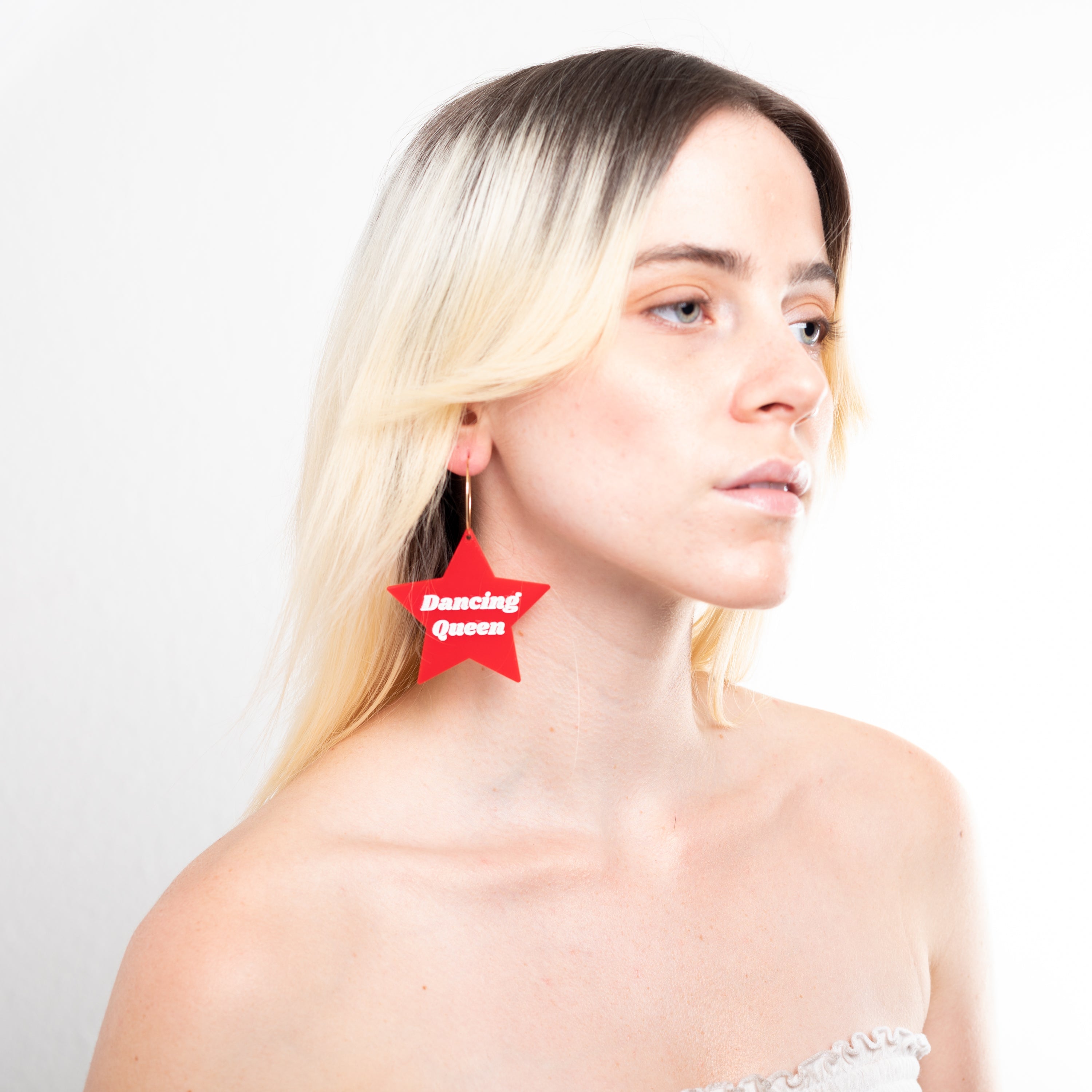 Dancing Queen Hoop Earrings