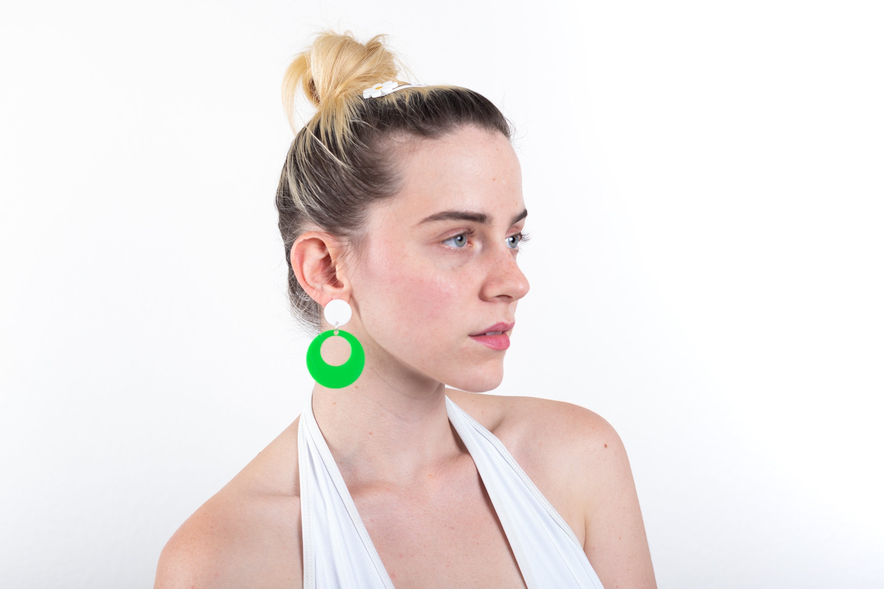 Oh Mod! Hanging Stud Earrings