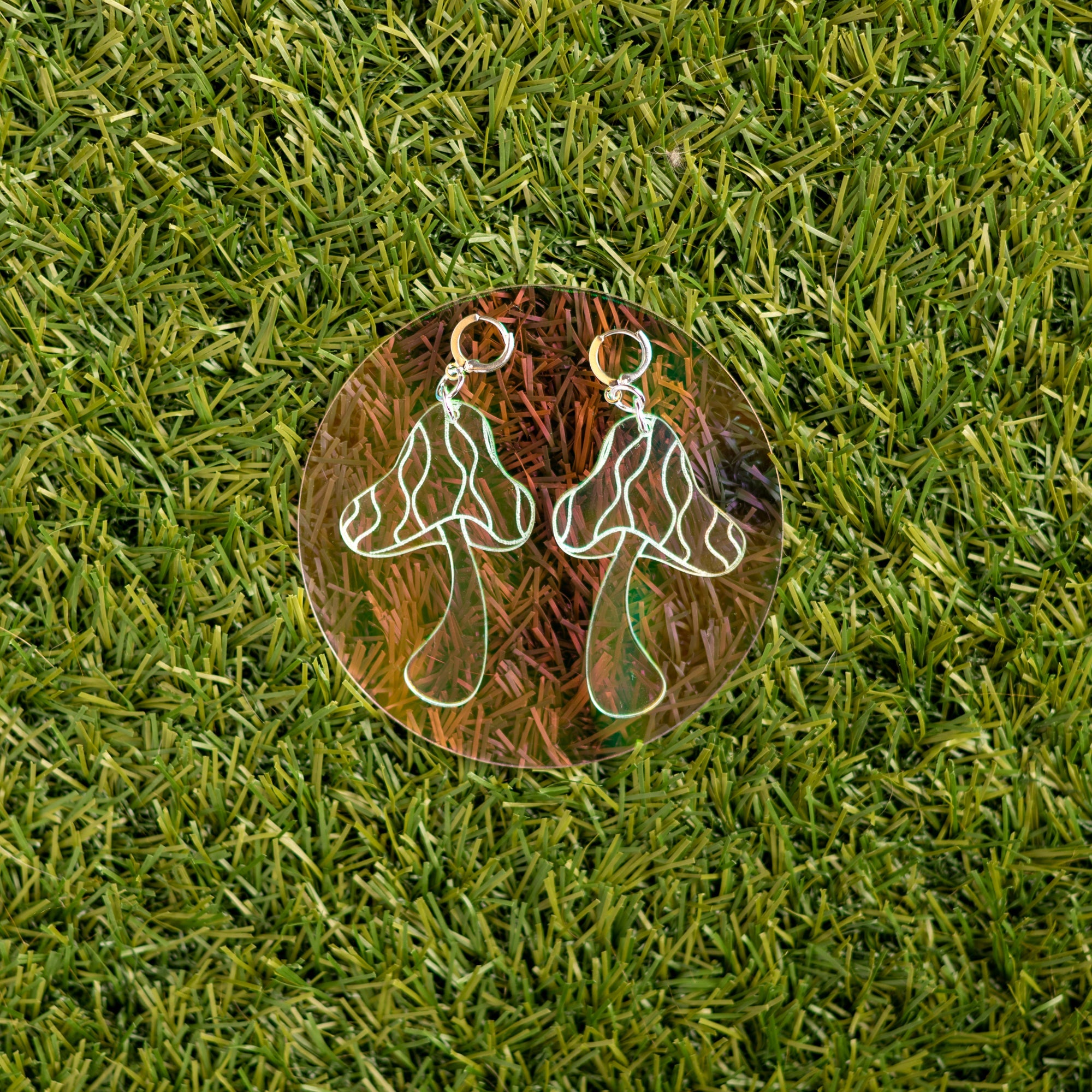 The Groovy Mushroom Dangle Earrings
